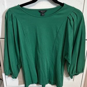 RW&CO. Green Long Sleeve Women's Top